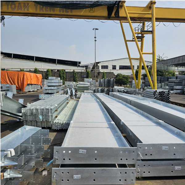 Gia công cấu kiện kết cấu thép các loại